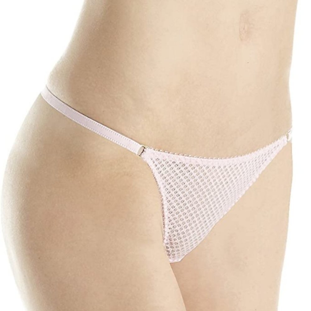 L'Agent By AP ADDIE Trixie G-String, Baby Pink, XS